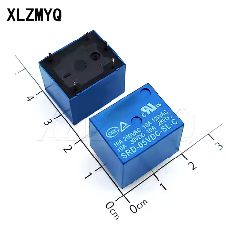 10pcs Relays SRD-05VDC-SL-C SRD-12VDC-SL-C SRD-24VDC-SL-C SRD-48VDC-SL-C DC 5V 12V 24V 48V SRD - 250