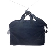 Agnes b. Boston bag cotton BLK plain Direct from Japan Secondhand