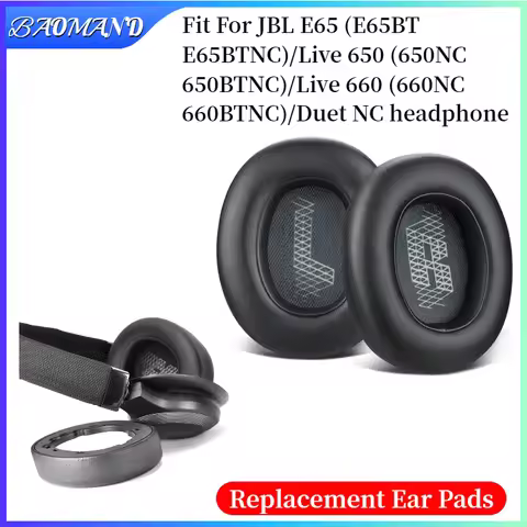 For JBL E65 (E65BT E65BTNC)/Live 650 (650NC 650BTNC)/Live 660 (660NC 660BTNC)/Duet NC replacement Ea