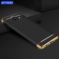 EPTWOO สำหรับ Samsung Galaxy A8 A8 PLUS 2018เคสโทรศัพท์เกราะกันกระแทก3ใน1 UltraบางHybirdป้องกันด้านหลังฝาครอบDD-01