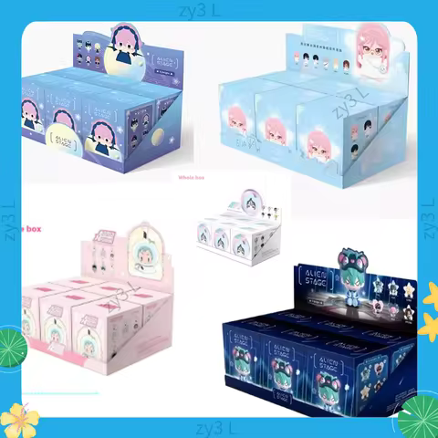 【in stock 】Alien Stage Free Stage Blind Box Series Collectible Anime Figures Mizi Sua Ivan till Luka
