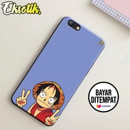 Case Oppo F1s - Casing Oppo F1s - EKSOTIK - Motif Anime Luffy - Silikon - Cassing - Aksesoris Handph
