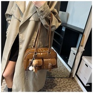 Imported Korean Leather Women's Shoulder Bag FT76 26cm x 9cm x 15cm