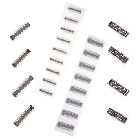10pcs 40pin Lcd Display Screen FPC Connector For Samsung Galaxy A8 A7 2016 A8100 A810 A710 A7100 J6 