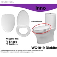 [readystock]✣Inno WC1015 Sericite /WC1019 Dickite /WC1023 Cryolite /WC1041 Carnot - Compatible Toilet Seat (Soft Close)