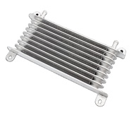 Motorcycle Aluminum Engine Oil Cooler 8 Row Cooling Radiator Universal Fit For 125CC-250CC Motorcycle Dirt Bike ATV