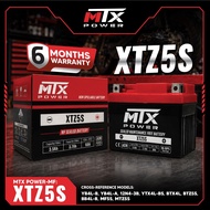 MTX Power-MF XTZ5S Motorcycle Battery AGM Maintenance Free Battery Motor Battery Sealed Battery