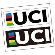 UCI World Bicycle League LOGO Sticker Road Bike Mountain Bike Sticker Bicycle Frame Front Fork Helme