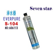 【七星淨水】Everpure S104濾心 淨水器 濾水器 電解水機 飲水機 製冰機 咖啡機 開飲機 過濾器(貨號14)