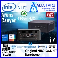 Intel NUC13ANHi7 / NUC13ANHi7000 NUC Mini PC Barebone ( Intel® Core i7 1360P, 2x HDMI 2.1, 2x DP 1.4a via Type C