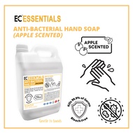 Anti Bacterial Hand Soap (Apple Scented) Gel type 5L Kills 99.9% Germs and Bleach-Free [EC Essential