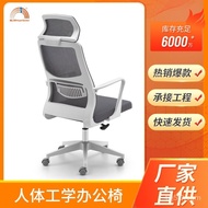 【TikTok】#Office Chair Ergonomic Chair Lifting Armrest Office Mesh Computer Chair Long Sitting Not Tired Office Boss Chai