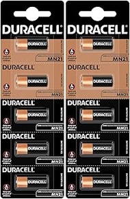 10 x Duracell MN21 (2 Blister Packs of 5 Batteries) 10 Batteries (A23/23A/V23GA/LRV08/8LR932)