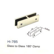 Glass Clamp 180 Degree Straight Clamp 16-20 Mm Glass Straight Connector Clamp 180 Degree Glass To Gl