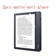 Matte anti-glare Screen Protector Plastic Film For Kobo Clara HD/Kobo Aura HD/Kobo Aura H2O 2017/Kobo Libra H2O/Kobo Libra 2/Kobo Sage  2pcs