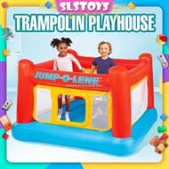 Intex IT 48260 Jump-O-Lene Inflatable Trampoline Playhouse Jumping Ball Pit 3-6 Years Old Tempat Lom