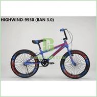 Sepeda BMX 20" VELION - SALVO Ban 20 x 3.0 dan 2.40 untuk anak 9 tahun