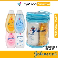 Johnson's Baby Travel Kit 50ml Full Set Travel Set 4 Product Bath / Shampoo / Lotion / Powder Talc Easy Carry