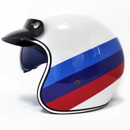 3C Certified Helmet Men Women Half Helmet Motorcycle Pedal Step Helmet Half-Covered Helmet 3/4