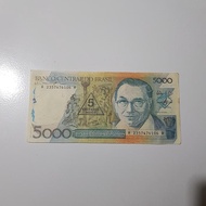 Mata Uang  Kuno 5000 Brazil