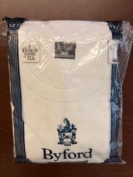 Byford - 100% Super Combed Cotton 男裝圓領底衫三件裝，Size: XL
