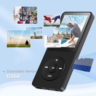 Portable MP3 Player Digital Display Screen Support 128GB Bluetooth MP4/MP3 Lossless Music Player FM 