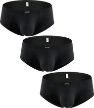 IKINGSKY Men's Soft Boxer Briefs U-Hance Pouch Mens Underwear