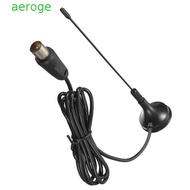 AEROGEM Digital Tv Antenna, 5dBi Mini TV Antenna Freeview, DVB-T Antenal DVB-T/TV Free Channel Black