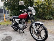 【幽浮二手機車】SYM  經典化油野狼傳奇125 超美糖果紅烤漆 輕檔入門首選 2005出場【999元牽車專案開跑 】