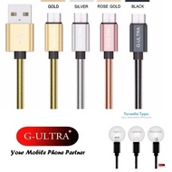 G-ULTRA 2.1A CHROME CABLE