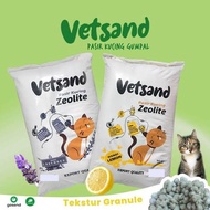 TERLARIS Vetsand Pasir Kucing 25L Gumpal Wangi Active Zeolite Granule Vet N Sand Export Quality Anti