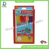 Stabilo Jumbo Pencil Hexagonal Long 24 1879J