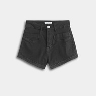 HI STYLE Women Short Jeans - Black - FVA610103 / Seluar Jeans Pendek - Hitam