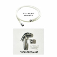 White Toilet Bidet Shower Head Hose And Bidet Saving Package Ms