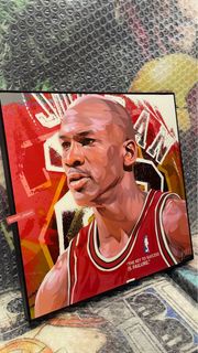 [現貨❤️‍🔥] Michael Jordan 米高佐敦 /MJ 籃球之神|Chicago Bulls 芝加哥公牛隊 23 /NBA - Keetatat Sitthiket Famous Popar