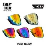 Visor Aces R1 Helmet Motorcycle 100% Original