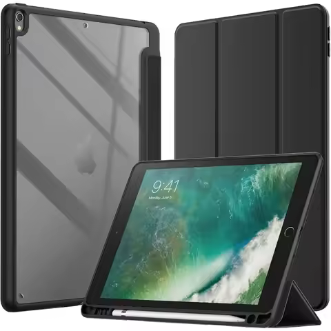 With Pencil Holder Case For iPad Pro 12.9 1st/2nd Generation 2015/2017 Model A1584/A1652/A1670/A1671