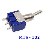 [Liquidation] Combo of 5 3-Pin Toggle Switches MTS-102 6A/125V 3A/250V - NOTE new liquidation produc