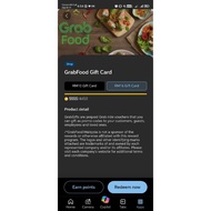 grab food gift card rm 15