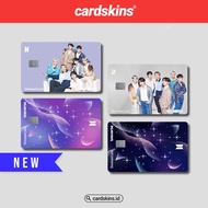 Skin Card, ATM BTS Theme (P1) | Decorative ATM Card Sticker, Apartment Card - Waterproof