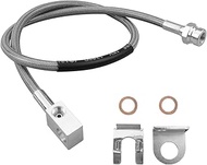 25'' Stainless Brake Line Fit for Jeep Cherokee XJ 2WD 4WD 1984-2001 Wrangler YJ 4WD 87-95 TJ 4WD 97