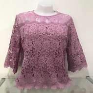Lace Shirt Bust 36-38 All With Lining Yes Fashion Clothes Evening For Going Out Floral
