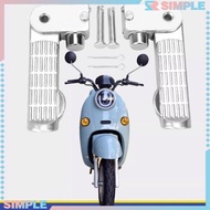 Aluminum Alloy Ebike Pedal Set Foldable Footrest Replacement For Ebike Bicycle Foot Rest