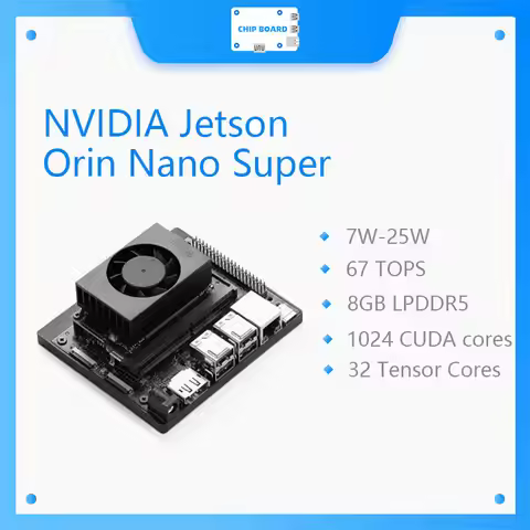 NVIDIA Jetson Orin Nano Super Dev Kit - AI Edge Computing Board with Powerful GPU Acceleration