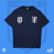 Timnas Jepang JFA Jersey Fan Club Fantasy Custom Football Sepakbola Kaos Anime Manga Baju Wibu T-Shirt Jepang DJA Cloth