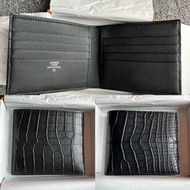 🈹‼️Brand new Hermes MC2 wallet | Hermes men’s wallet | black crocodile 黑色鱷魚皮銀包