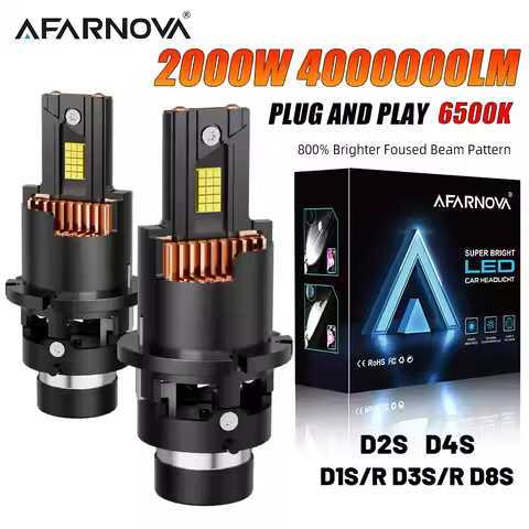 D2S D4S D2R D4R Led Car Headlight Canbus HID D1S D3S D1R D3R Led Xenon Bulb 1:1 Turbo Led Car Lamp A