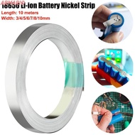 ARMARIO 18650 Li-ion Nickel Strip, 10M Thickness 0.1mm Nickel Sheet Plate,  Nickel Pure Nickel Strip