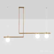 Lighting Nordic Living Room Creative Youmei Postmodern Personality Folding Line Chandelier Restauran