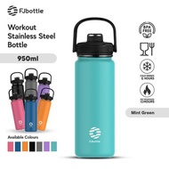 Fjbottle - 304 Stainless Steel Sports Tumbler Drinking Bottle Bpa Free 950Ml Free Additional Bottle 